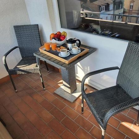 Appartement Schoenblick Stadtteil Bad Muenster Am Stein Ebernburg 巴特克罗伊茨纳赫 外观 照片