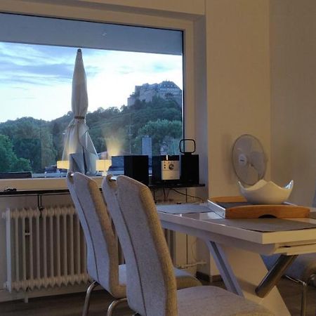 Appartement Schoenblick Stadtteil Bad Muenster Am Stein Ebernburg 巴特克罗伊茨纳赫 外观 照片