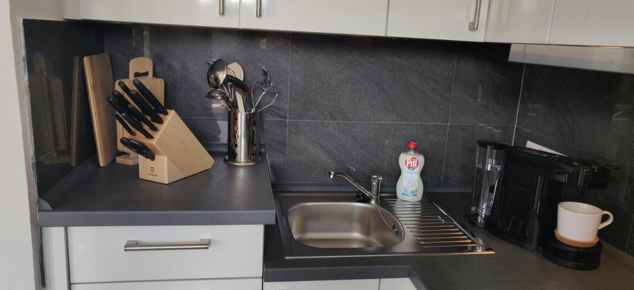 Appartement Schoenblick Stadtteil Bad Muenster Am Stein Ebernburg 巴特克罗伊茨纳赫 外观 照片