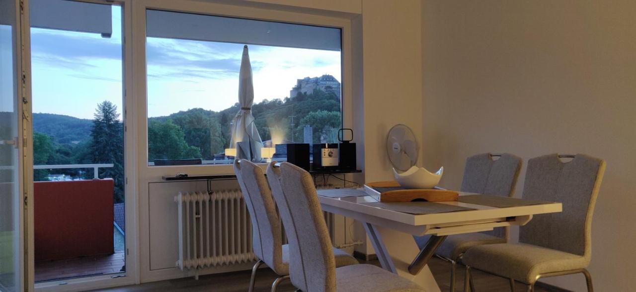 Appartement Schoenblick Stadtteil Bad Muenster Am Stein Ebernburg 巴特克罗伊茨纳赫 外观 照片
